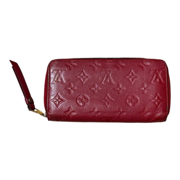 Louis Vuitton Handbags - Louis Vuitton Cherry Red Embossed Wallet
